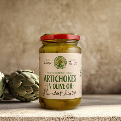 Italian Artichokes in Olive Oil
