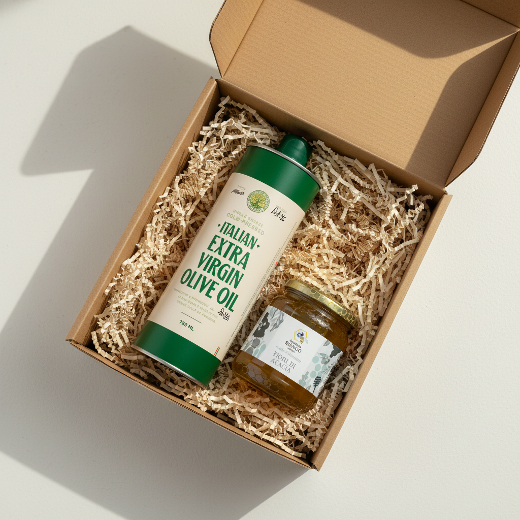 Italian gift box without lid